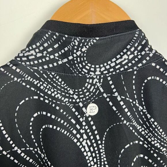 EP New York Golf Tennis Sleeveless Athletic Dress Black White Pattern M - Picture 7 of 12